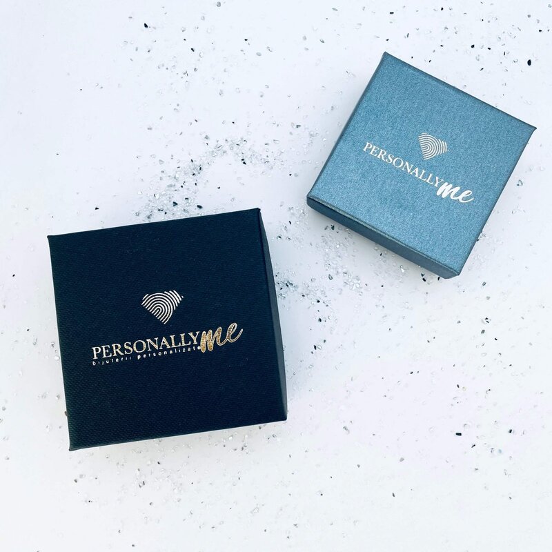 Colier argint personalizat si cristal - Follow your Dreams